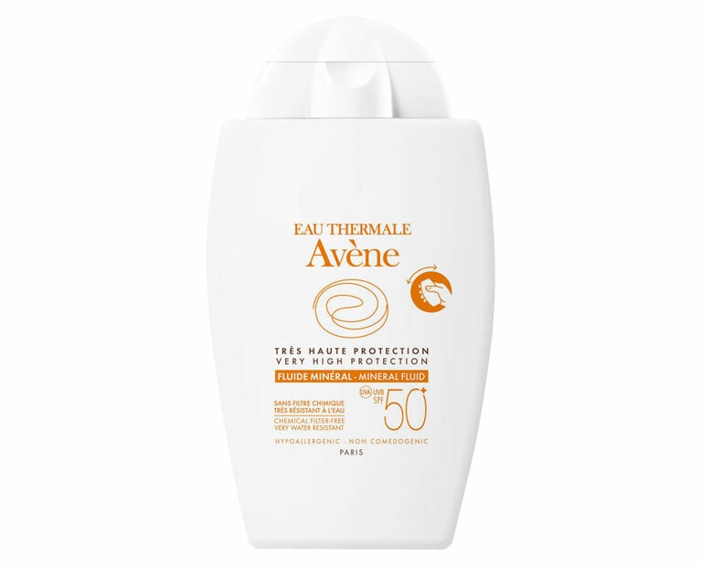 アベンヌ「ミネラルフルイド UV」SPF50+・PA++++ 40mL 3,300円(編集部調べ)／ピエール ファーブル ジャポン