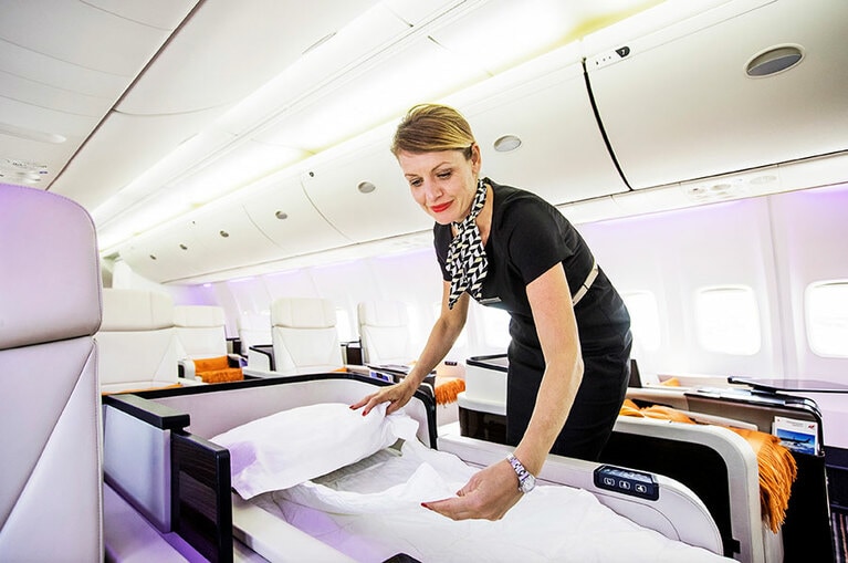 シートはもちろんフルフラットになる。