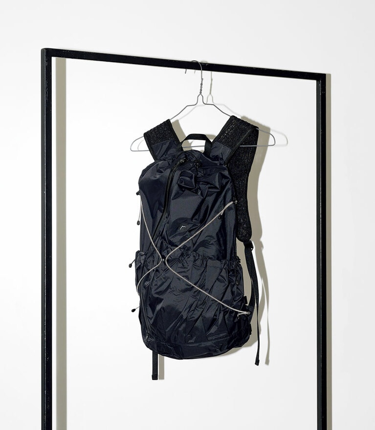 バックパック（約20L）18,700円／ケイル（ナイスタイム マウンテン ギャラリー）