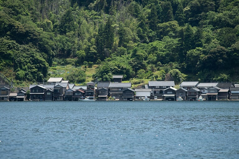 穏やかな伊根の海