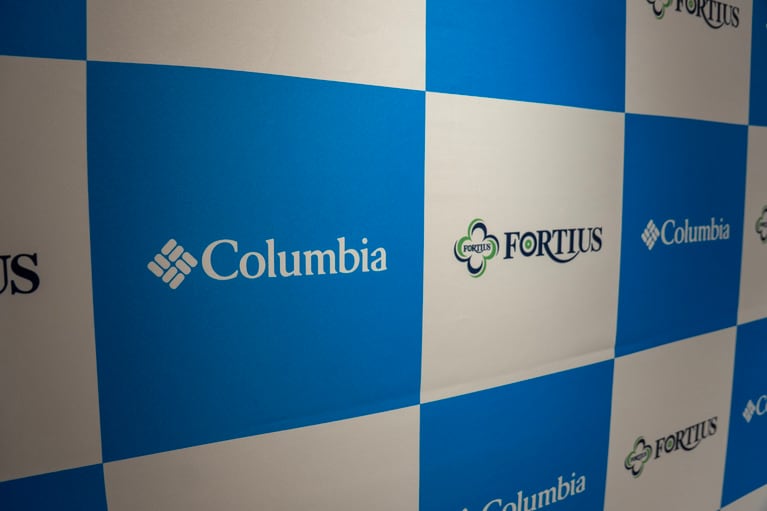 東京・原宿の旗艦店COLUMBIA TOKYO FLAGSHIPで開かれたイベントの様子。