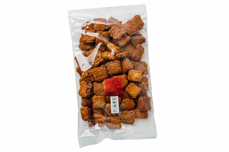 あぜくら(山椒濃いめ)〈210g〉1,000円／みやび堂製菓本舗