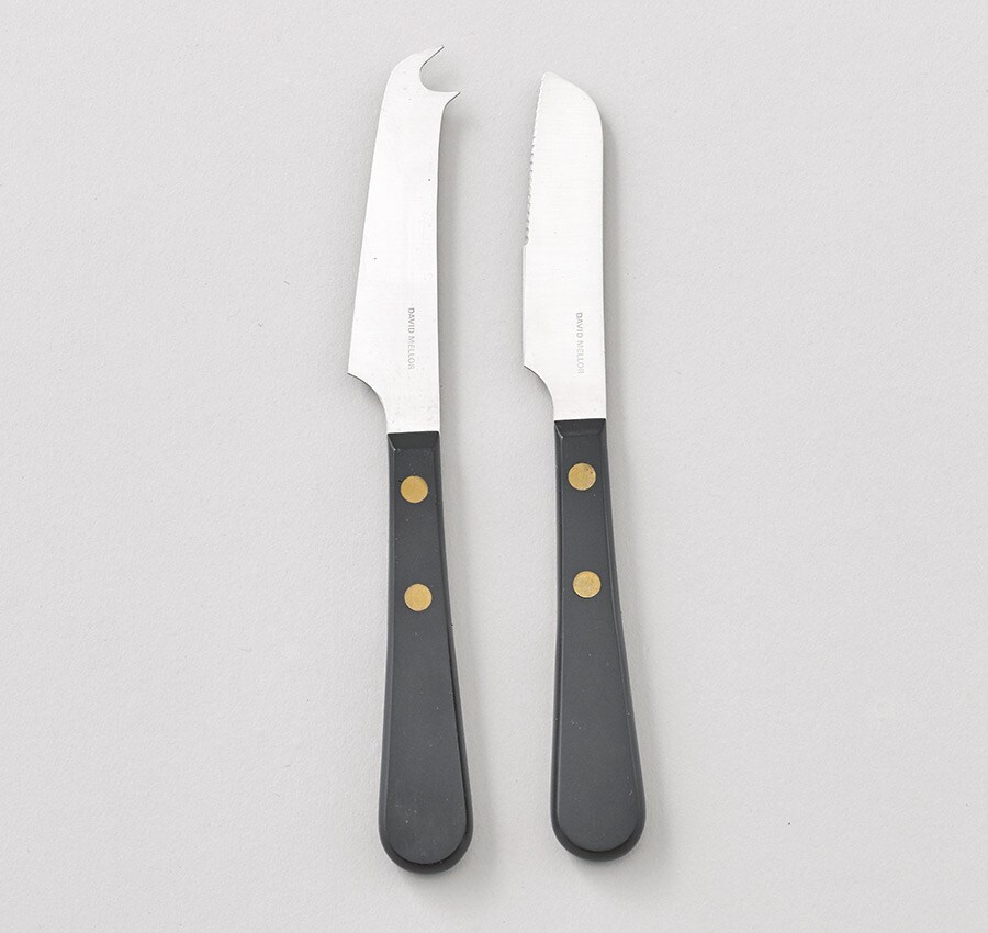 David Mellorの「チーズナイフとフルーツナイフ」各3,900円／ドワネル