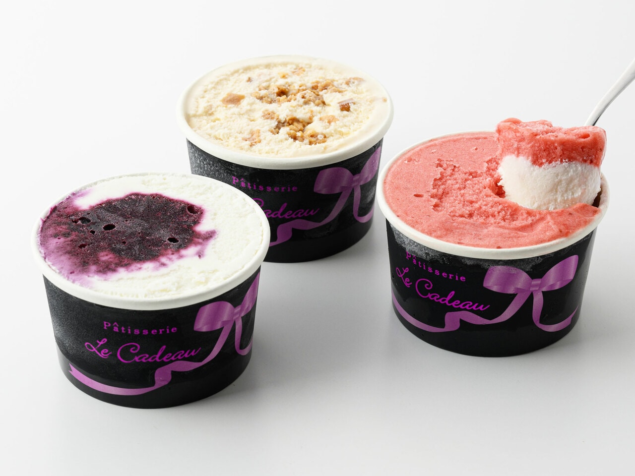 ジェラート（デセール） 各110ml 551円～／Pâtisserie Le Cadeau