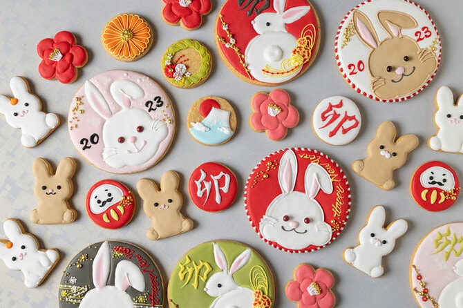 仲良しうさぎ♡にんじんクッキー 仲良しうさぎ♡にんじんクッキー 仲良しうさぎ♡にんじんクッキー