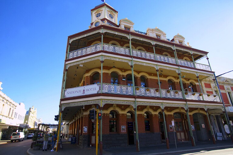 パースから電車で約30分、フリーマントル駅(Fremantle)下車。現在の建物は、20世紀初頭に建てられた2代目。photo:Tourism Australia