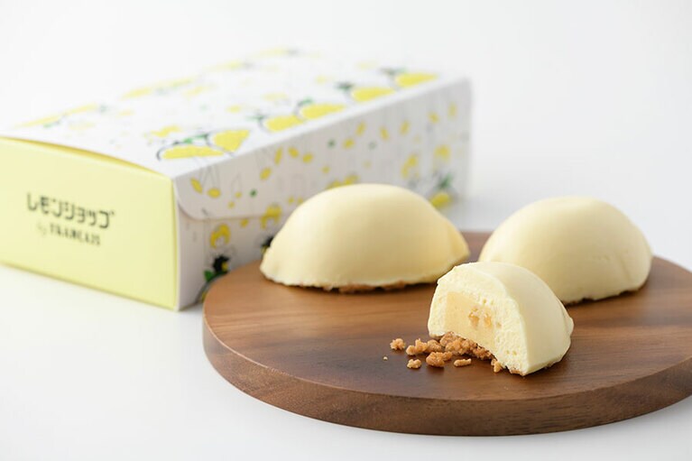生レモンケーキ 1,296円(税込、3個入り)／レモンショップbyFRANCAIS