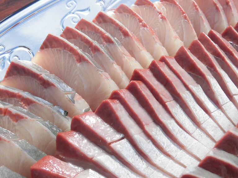 ひけた鰤。