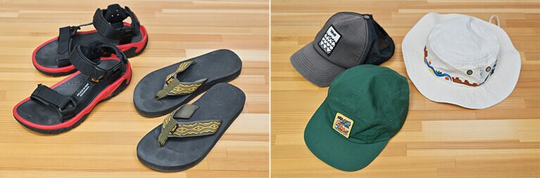 サンダル＆帽子／Teva