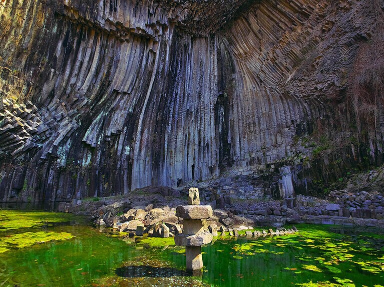 【兵庫県】玄武洞。