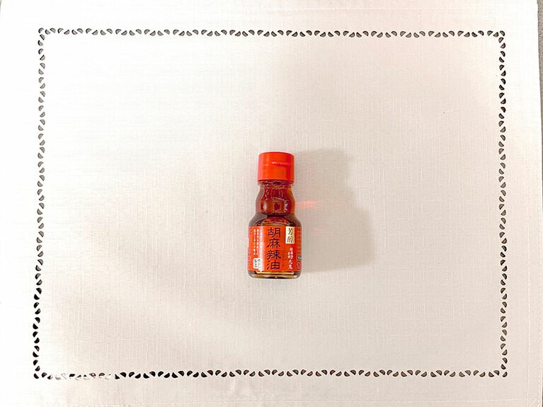 【5位】ネギのみじん切り＋ラー油の材料：ゴマラー油。