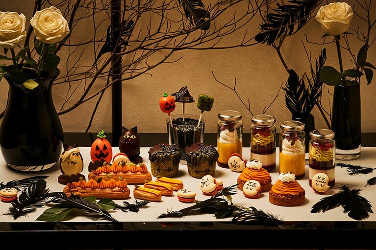 「ペストリー ショップ」で販売中のハロウィン限定メニュー。