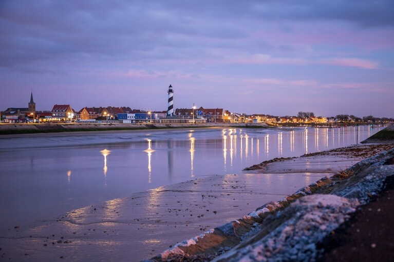 フォトジェニックな湾岸エリア。