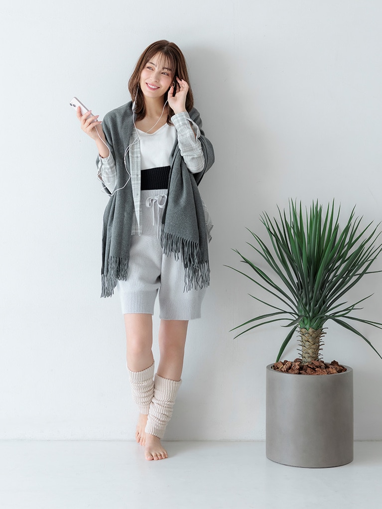 【温脚Labo】光電子 アメリブレッグウォーマー2,200円／TABIO LEG LABO