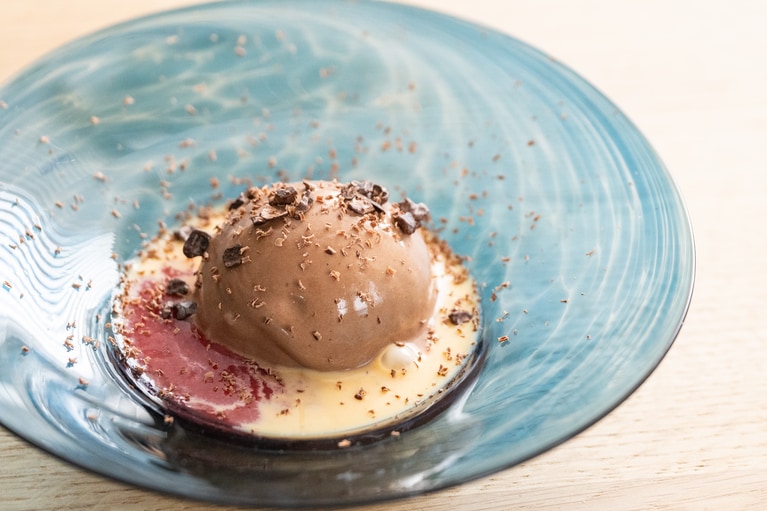 「ショコラ・グラス」880円。