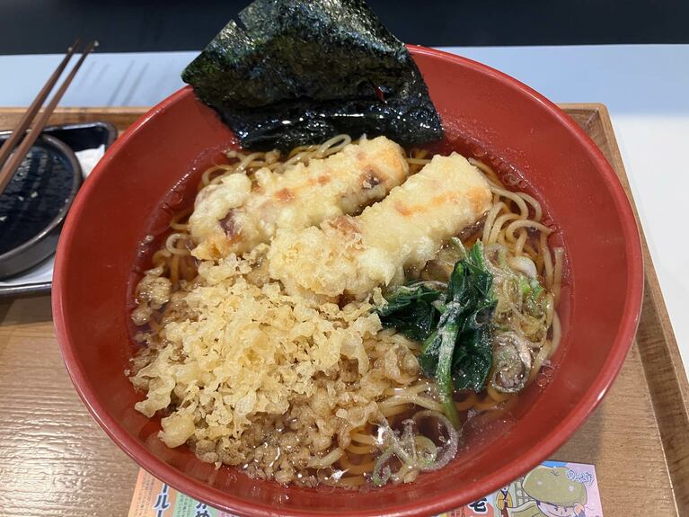 中華そば＋ちくわ天（合計680円）