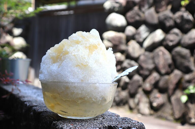 紀北町のかき氷。