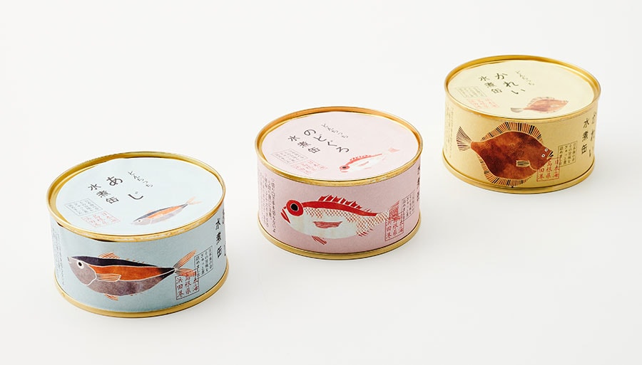 シーライフ「どんちっち缶詰セット」各180g×3個入り 3,000円／島根県
