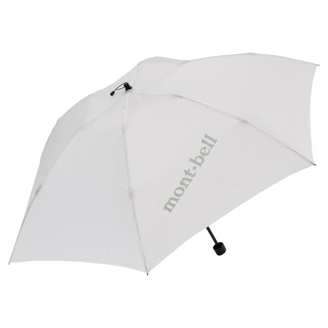 montbell 軽量outdoor折りたたみ傘 晴雨兼用 ホワイト60cm