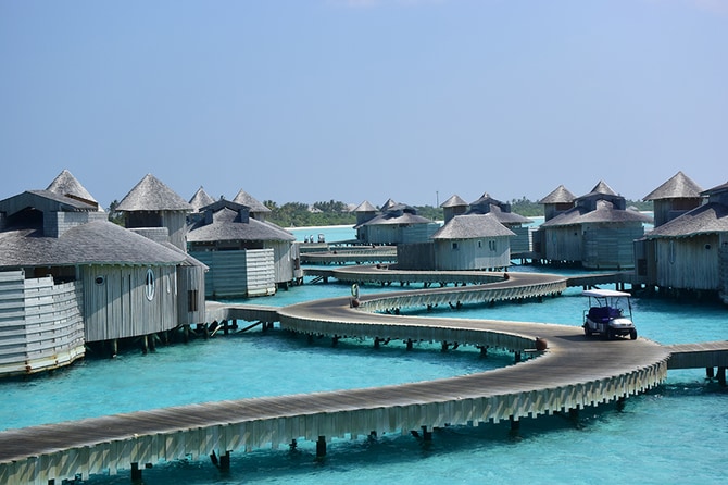 斬新なデザインも！　リゾート建築の見本市のよう。