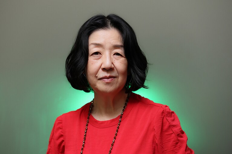 井上荒野さん。