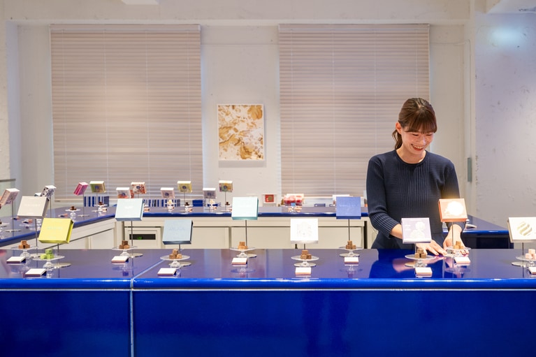 アロマ生チョコレートが一堂に会する。