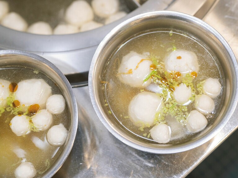 大小2種類のつみれを味わって。　初出：2024年5月19日