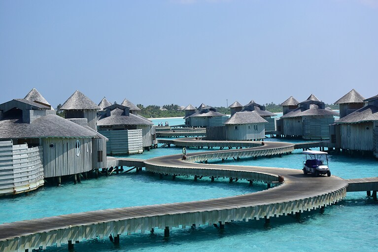 斬新なデザインも！　リゾート建築の見本市のよう。