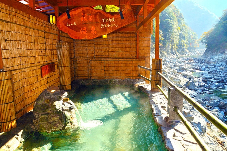 大歩危祖谷温泉郷。