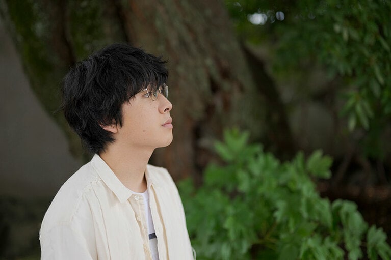 崎山蒼志さん。