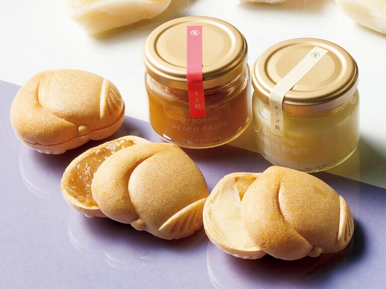 PEACH MONAKA 最中5組 1,512円／大野農園