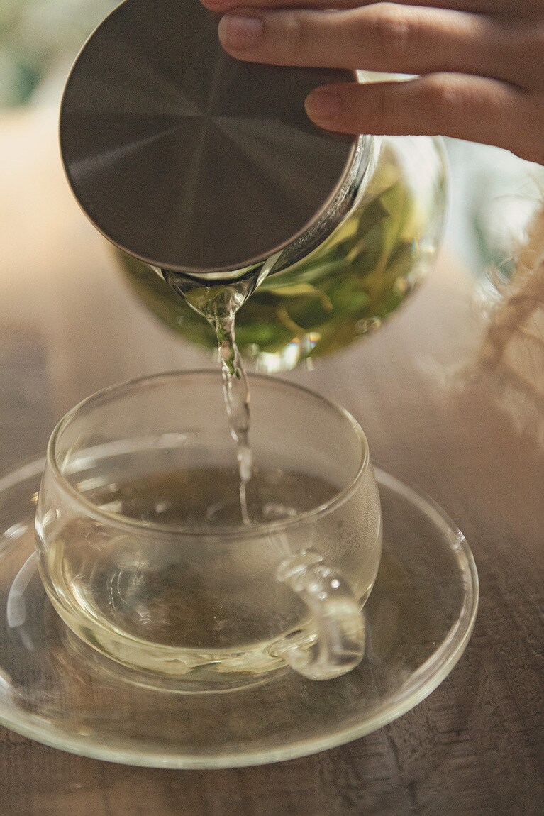 渋谷区ふれあい植物センターでの影山さん。