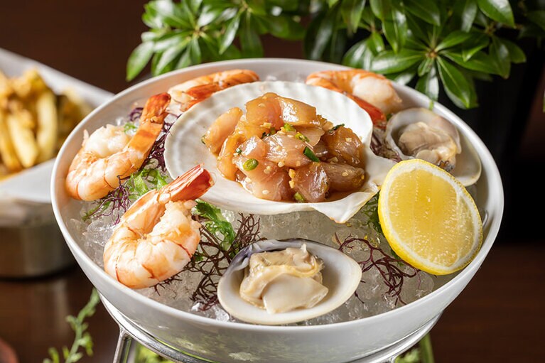 シーフードカクテル。