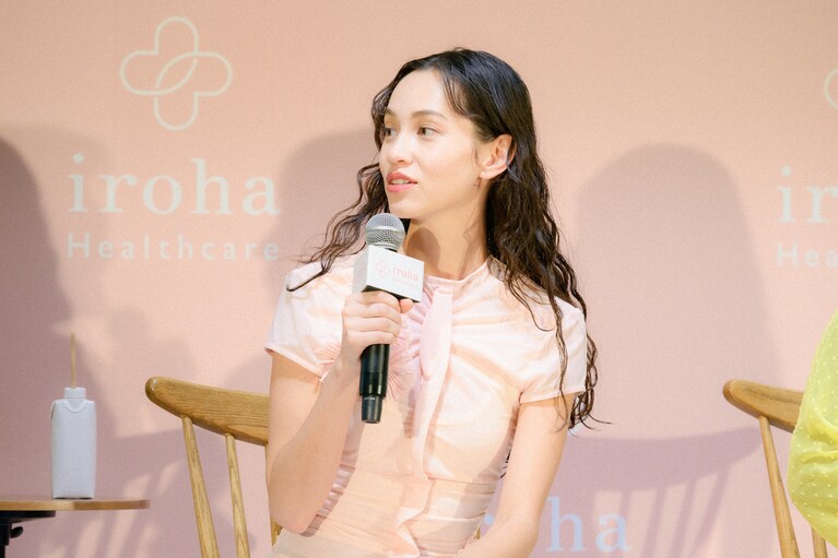 水原希子さん。