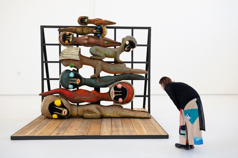 加藤泉《無題 Untitled》 2010