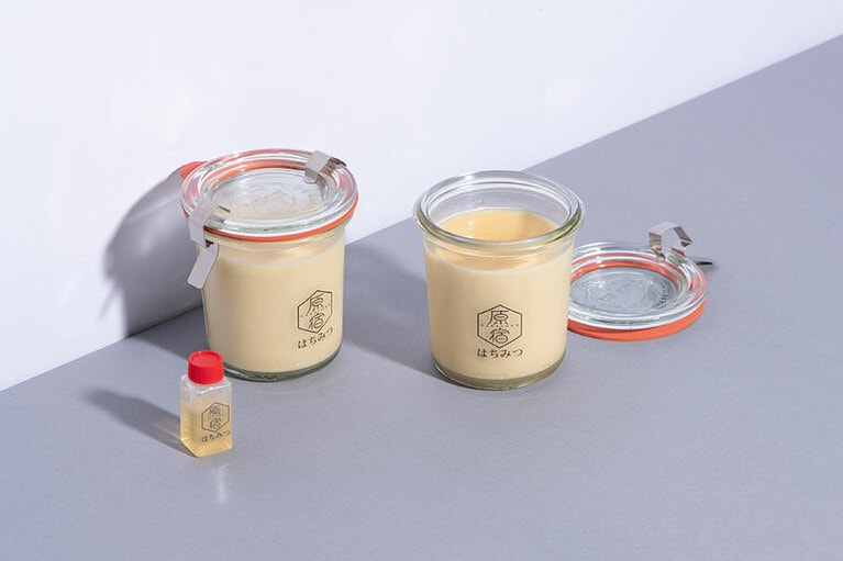 「原宿はちみつプリン」1,188円。