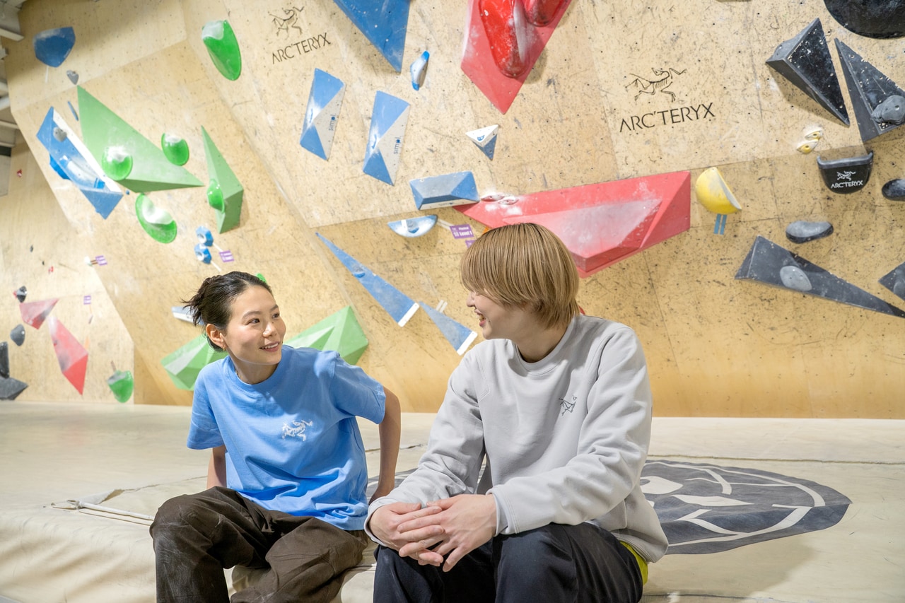 「登ること」について振り返る奈衣瑠さんと金子さん。一つひとつ乗り越えていくことはどこか人生とも重なるようだ。