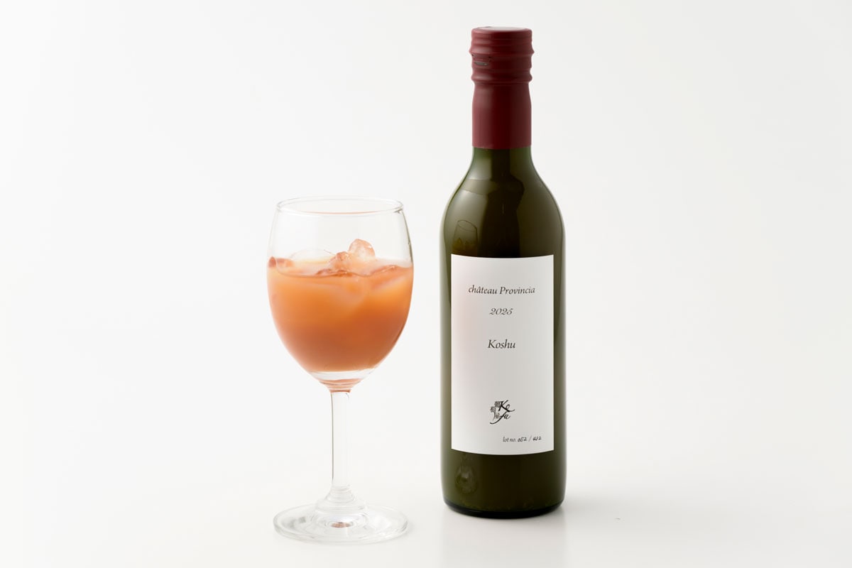 ブドージュース（甲州-Koshu） 2,137円（360mL）／葡萄屋 kofu