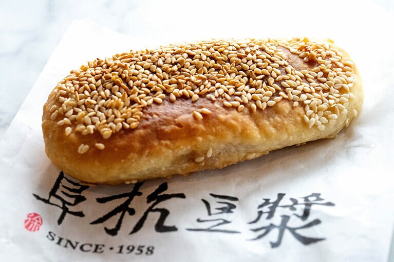 「焦糖甜餅」30元。