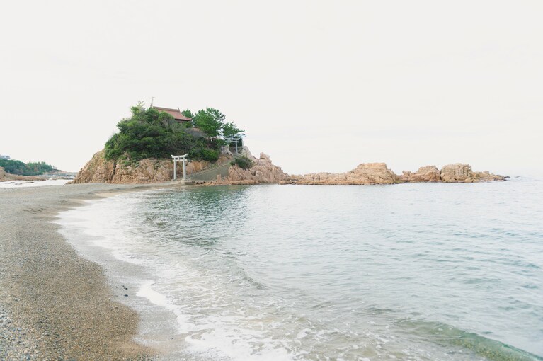 宮ヶ島 衣毘須神社。（撮影：佐藤 亘）※撮影は2024年10月
