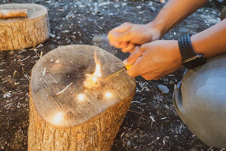 ファイヤースターターは、災害時にも役立ちます。