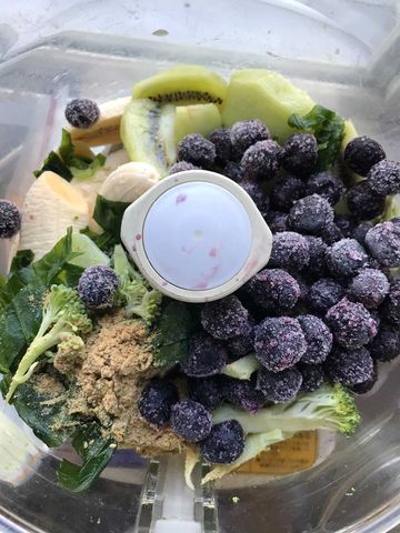 毎日欠かさなかったスムージー（写真提供：武重美亜）