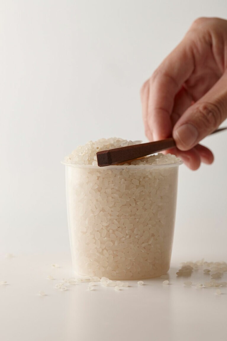 計量スプーンのなど、なにを使ってもOK。