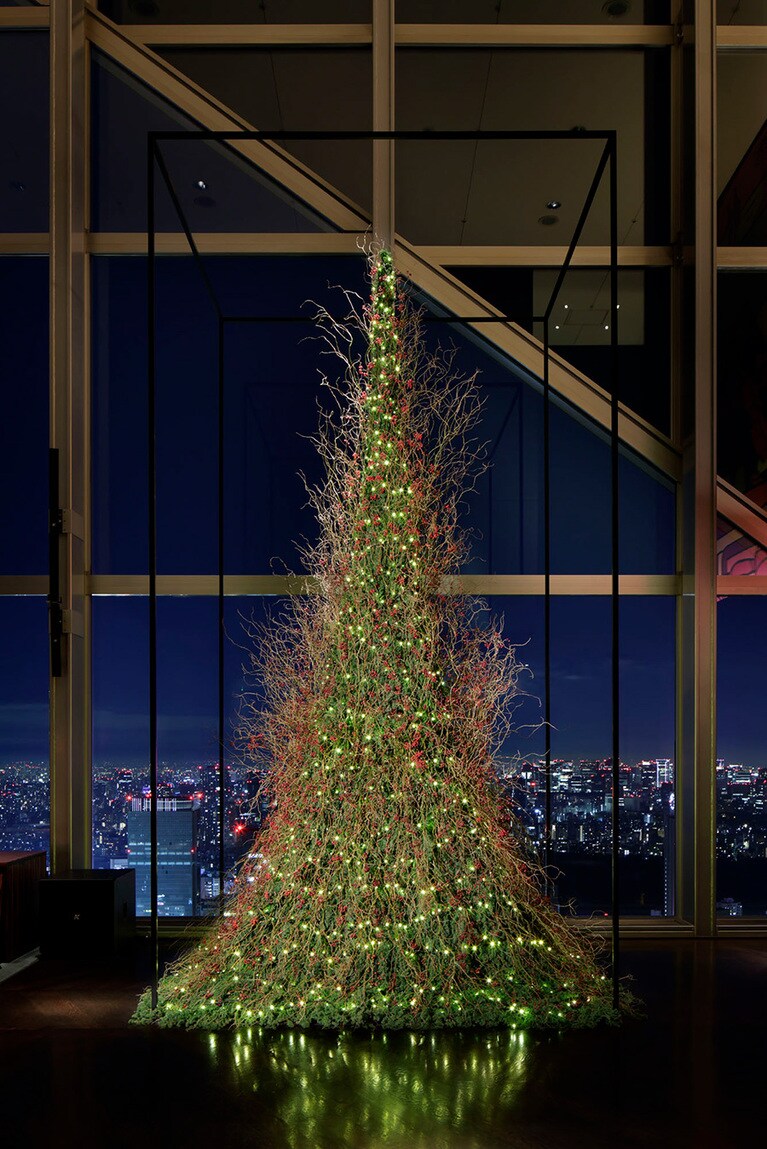 「パークハイアット東京」の過去のクリスマスツリー。