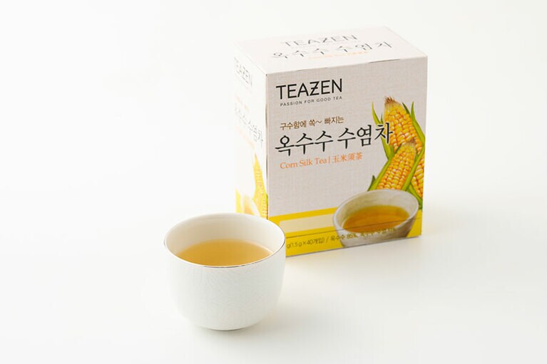 トウモロコシひげ茶 518円（40包×60g）。