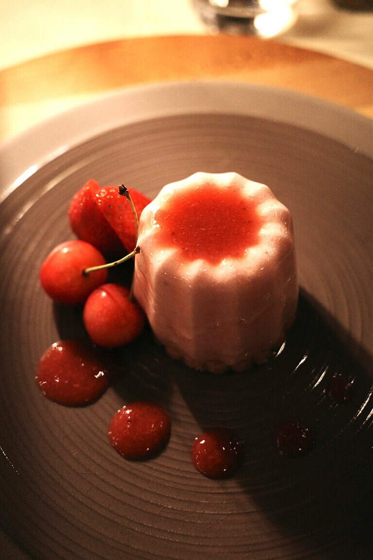 「いちごのムース」