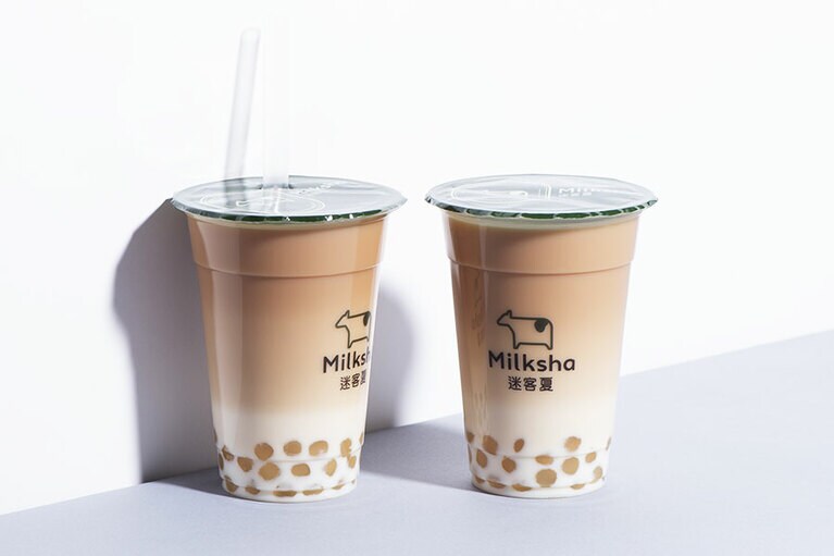 「タピオカ特選紅茶ミルクティー」 650円。