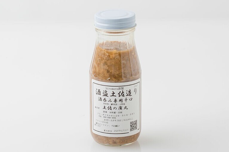 酒盗土佐造り 酒呑み専用辛口 200g 700円(税込)／土佐の廣丸 ※賞味・消費期限：6カ月