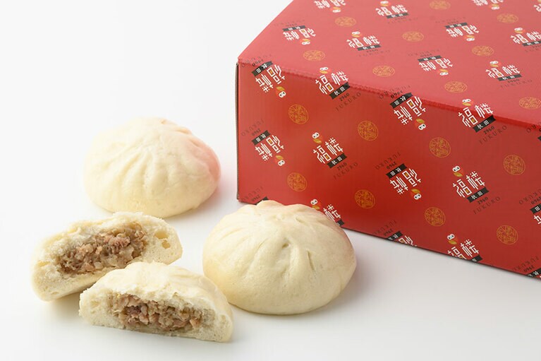 豚まんの福楼「冷凍豚まん」8個入り 2,480円／秋田県