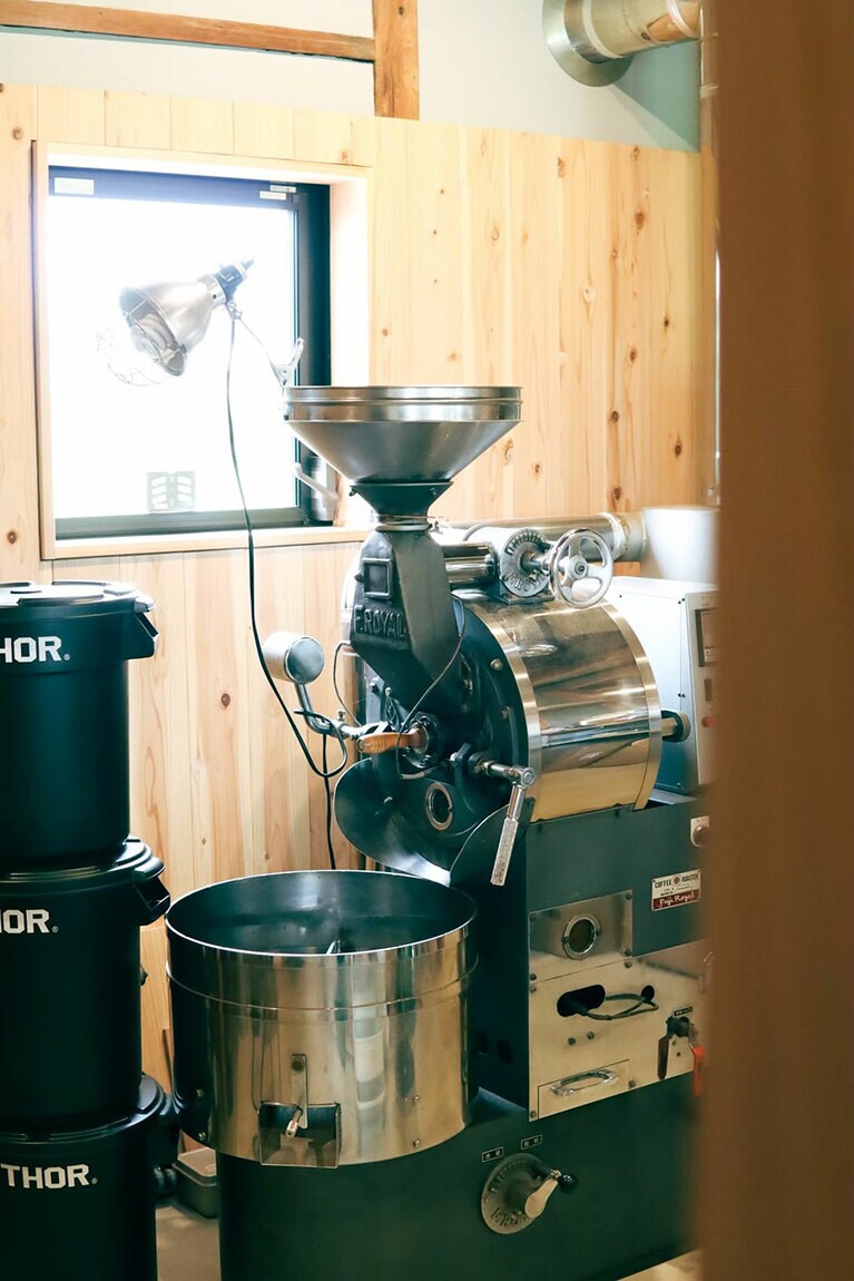 カモ谷製作舎 ノ KOFFEE SHOP。（撮影：高木晴香）